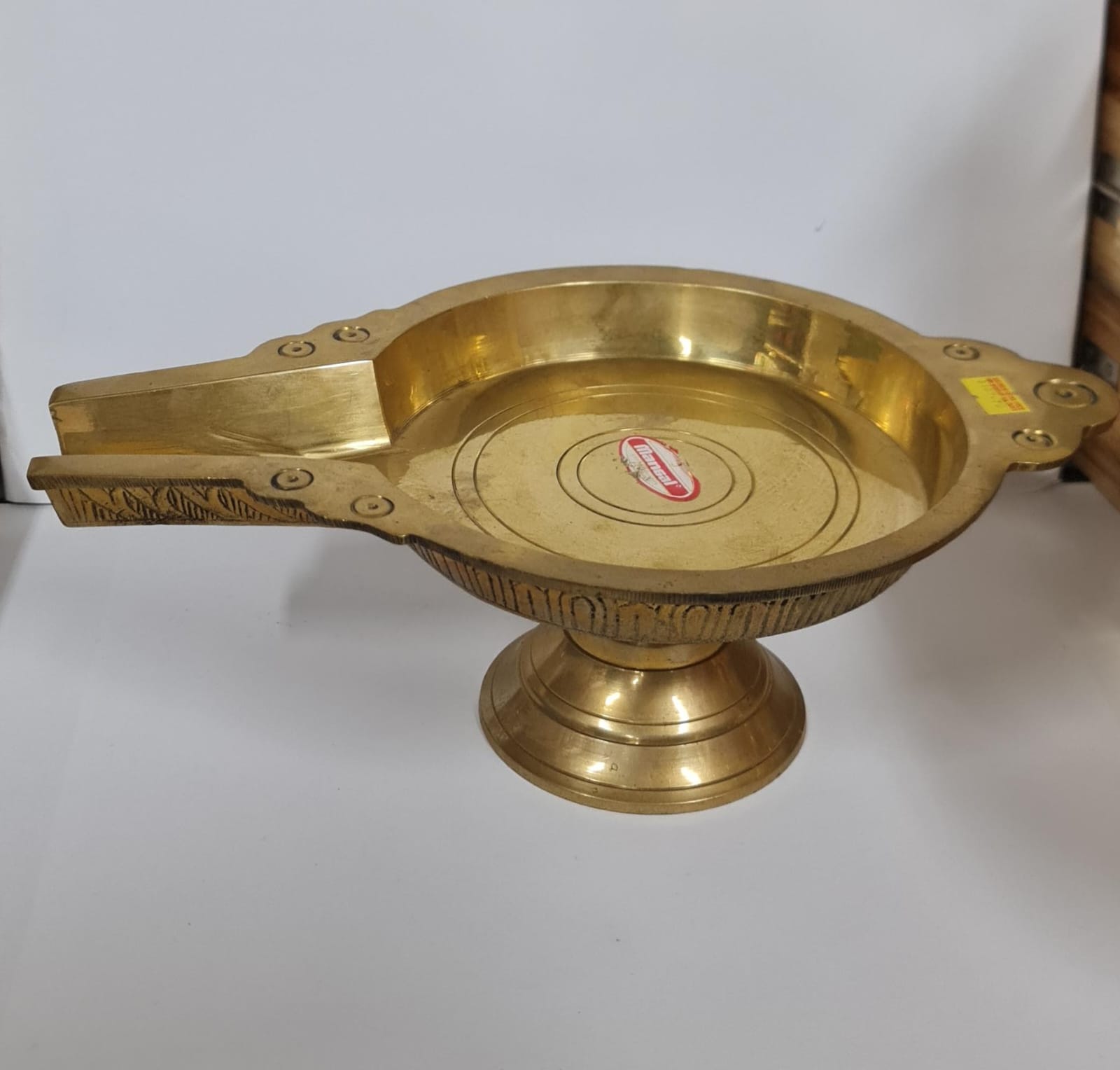 Brass Abhisheka Stand
