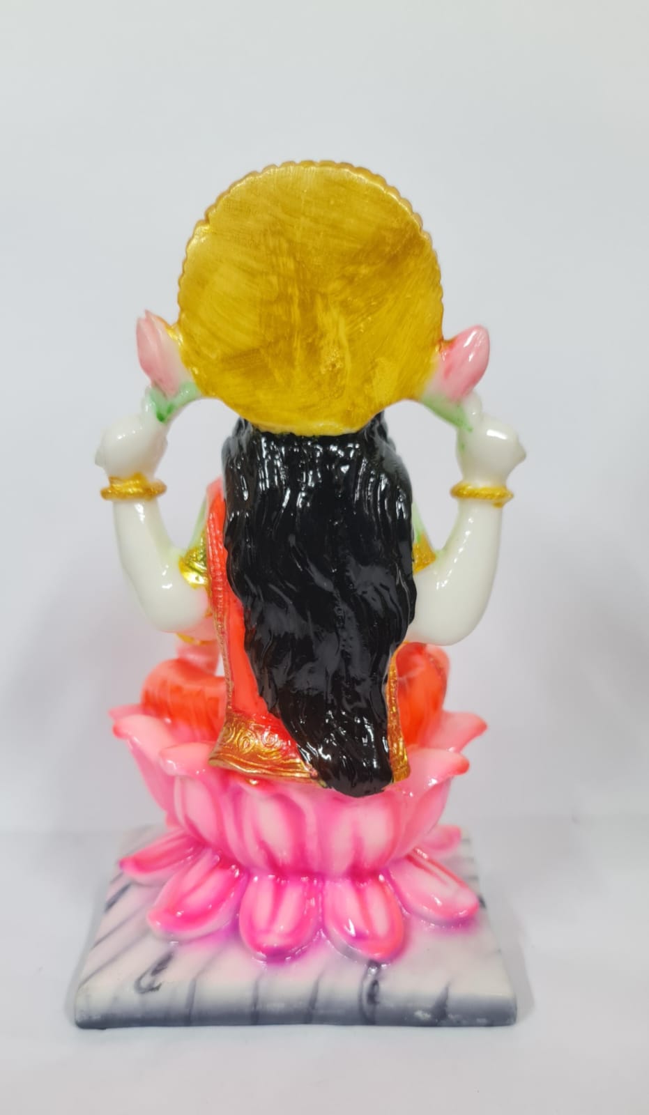 LOTUS LAKSHMI STATUE - Size (M) - Height 10.8 cm