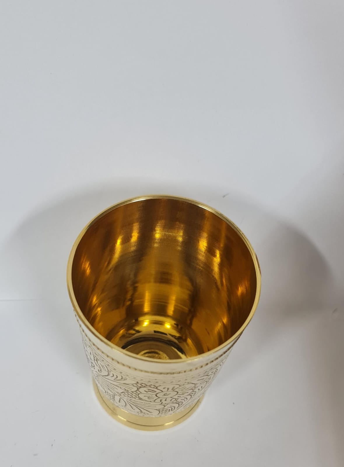Brass Glass Tumbler