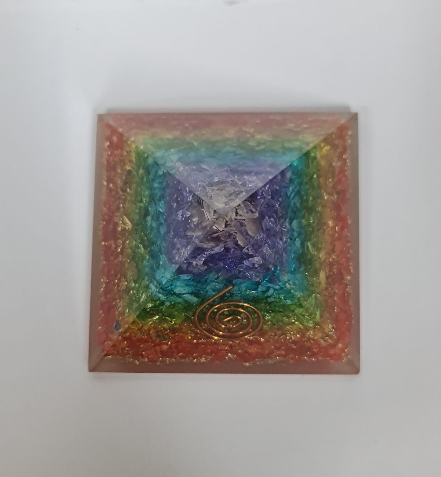 Orgone 7 Chakra Pyramid