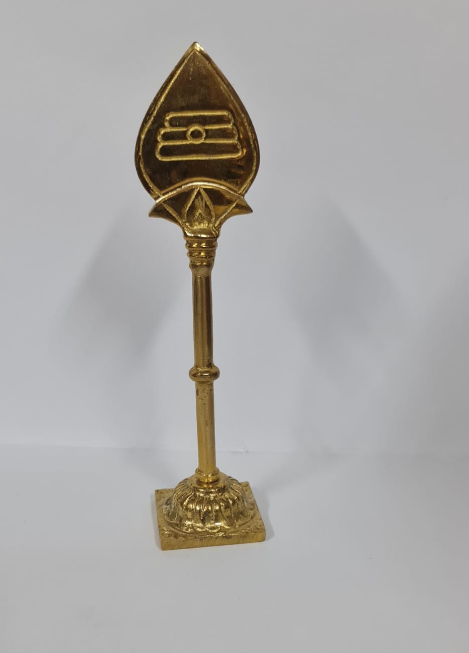 Solid Brass Vel With Base - Medium - 10.5CM (H)
