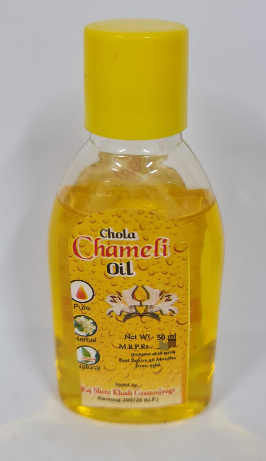 Jasmine or Chameli Oil Bottle - 50 ml
