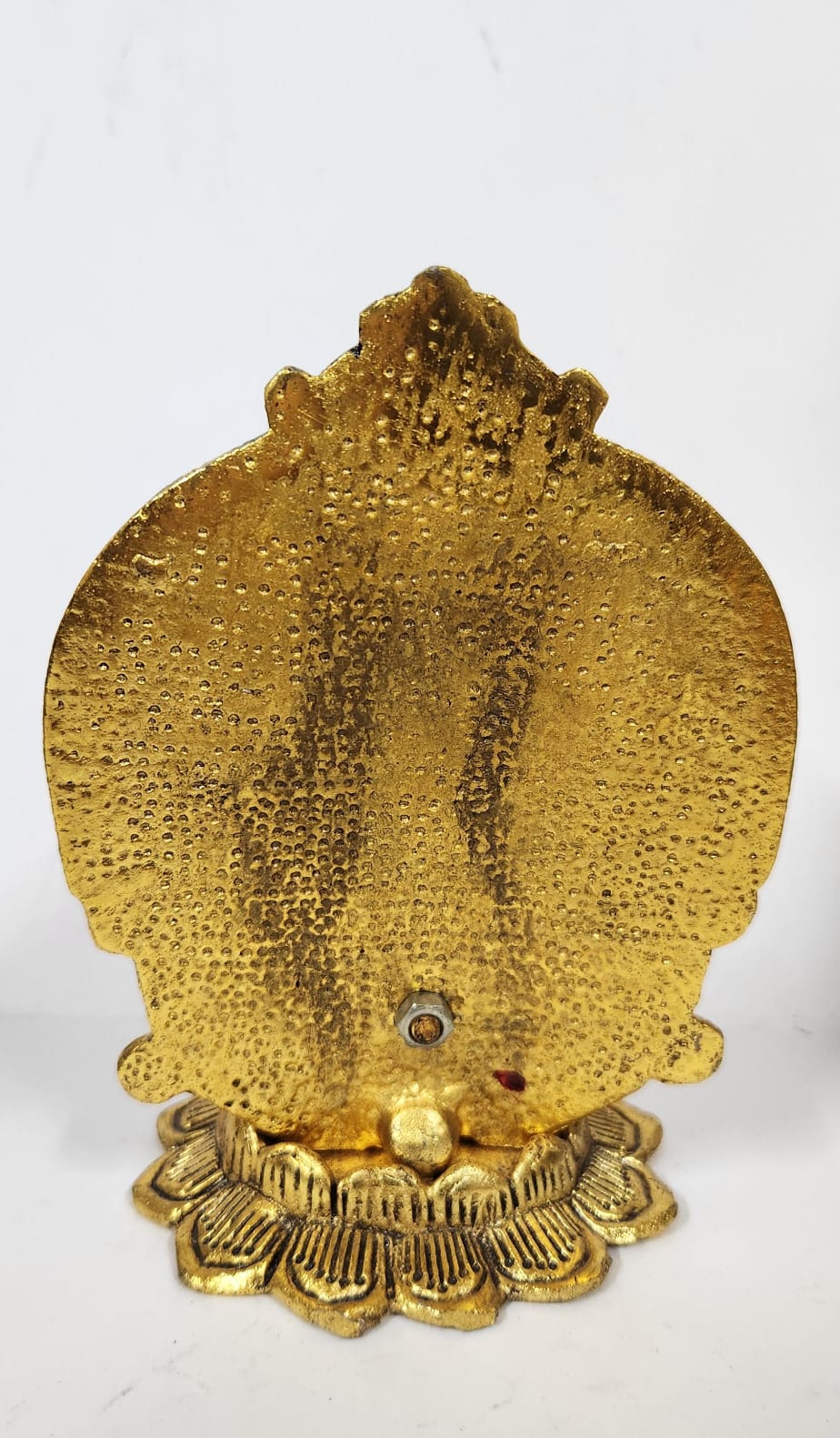 Ganesh sitting on Lotus - 10.5 Inches (h) - Medium