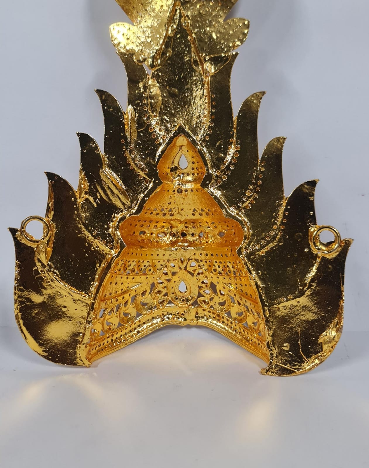 Half Crown  | Multicolour Stone Kireedam/ Mukut/ Andal Kiridam for Deity