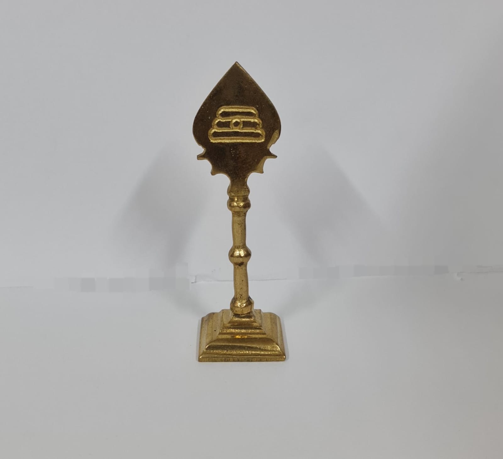 Solid Brass Vel With Base - Medium - 10CM (H)