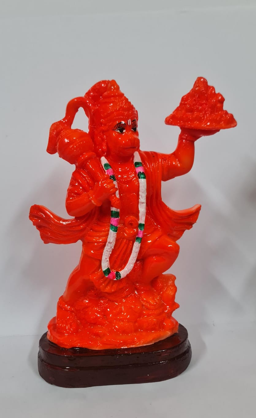 SINDOOR HANUMAN CARRYING MOUNTAIN