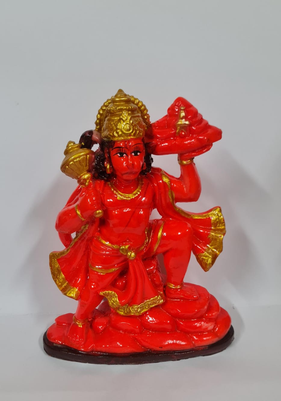 SINDOOR HANUMAN CARRYING MOUNTAIN