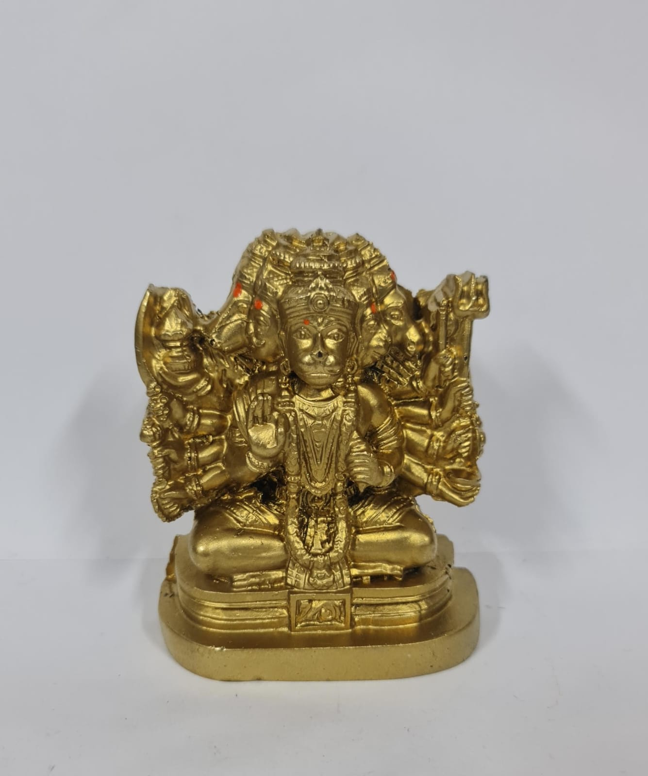 PANCHMUKHI HANUMAN GOLD FINISH