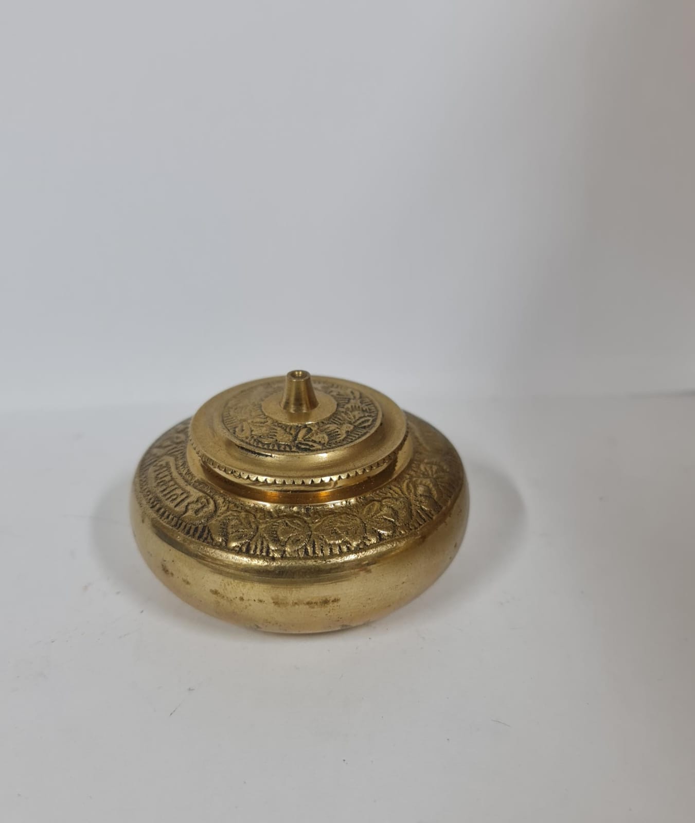BRASS KUMKUM BOX